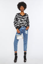 Load image into Gallery viewer, ACID-WASH, RIPPED SLIM FIT JEANS 
