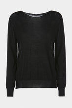 Load image into Gallery viewer, BOATNECK SWEATER IN MERINO WOOL 
