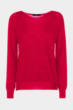 Load image into Gallery viewer, BOATNECK SWEATER IN MERINO WOOL 
