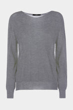Load image into Gallery viewer, BOATNECK SWEATER IN MERINO WOOL 
