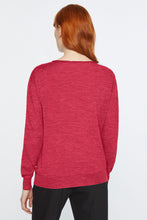 Load image into Gallery viewer, BOATNECK SWEATER IN MERINO WOOL 
