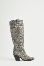 Load image into Gallery viewer, FAUX PONY HAIR WESTERN BOOTS

