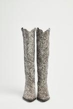 Load image into Gallery viewer, FAUX PONY HAIR WESTERN BOOTS
