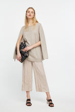 Load image into Gallery viewer, CRINKLE CREPE CULOTTES 38 / MASTIC
