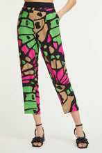 Load image into Gallery viewer, BUTTERFLY PRINT STRAIGHT-LEG PANTS
