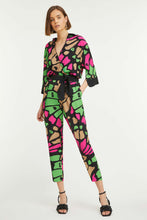 Load image into Gallery viewer, BUTTERFLY PRINT STRAIGHT-LEG PANTS
