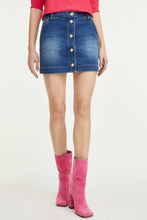 Load image into Gallery viewer, BLUE DENIM MINISKIRT
