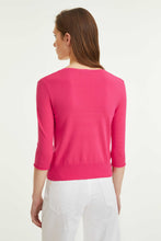 Load image into Gallery viewer, CROPPED CUTWORK CARDIGAN
