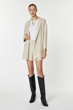 Load image into Gallery viewer, DESTRUCTURED LINEN BLAZER OVER

