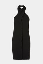 Load image into Gallery viewer, CRISSCROSS DRESS IN STRETCHY VISCOSE CRÊPE
