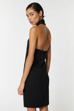 Load image into Gallery viewer, CRISSCROSS DRESS IN STRETCHY VISCOSE CRÊPE
