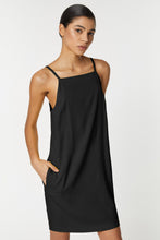 Load image into Gallery viewer, HALTER NECK MIDI DRESS IN STRETCHY VISCOSE CRÊPE
