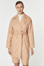 Load image into Gallery viewer, COTTON GABARDINE TRENCH COAT
