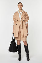 Load image into Gallery viewer, COTTON GABARDINE TRENCH COAT
