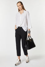Load image into Gallery viewer, CROPPED CRÊPE DE CHINE SHIRT

