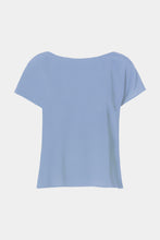 Load image into Gallery viewer, CROPPED T-SHIRT IN CRÊPE DE CHINE
