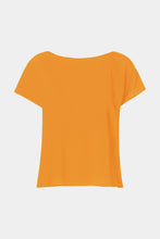 Load image into Gallery viewer, CROPPED T-SHIRT IN CRÊPE DE CHINE
