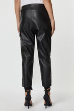 Load image into Gallery viewer, CARGO PANTS IN FAUX LEATHER
