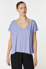 Load image into Gallery viewer, CROPPED TOP IN STRETCHY VISCOSE JERSEY

