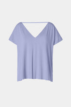Load image into Gallery viewer, CROPPED TOP IN STRETCHY VISCOSE JERSEY
