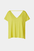Load image into Gallery viewer, CROPPED TOP IN STRETCHY VISCOSE JERSEY
