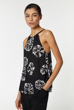 Load image into Gallery viewer, HALTER NECK TOP IN FLORAL-PRINTED VISCOSE
