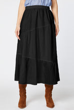 Load image into Gallery viewer, FLOUNCY SKIRT IN COTTON/SILK MUSLIN
