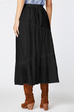 Load image into Gallery viewer, FLOUNCY SKIRT IN COTTON/SILK MUSLIN

