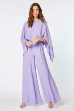 Load image into Gallery viewer, BLOUSE IN CRÊPE DE CHINE WITH LONG DRAPED SLEEVES
