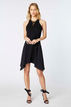 Load image into Gallery viewer, DRAPED DRESS IN STRETCHY VISCOSE JERSEY

