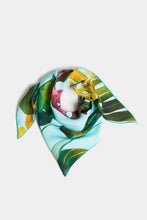 Load image into Gallery viewer, BANDANNA IN TROPICAL-PRINT VISCOSE
