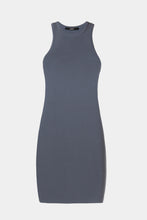 Load image into Gallery viewer, FITTED SLEEVELESS DRESS IN STRETCHY VISCOSE
