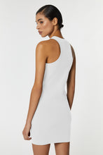 Load image into Gallery viewer, FITTED SLEEVELESS DRESS IN STRETCHY VISCOSE
