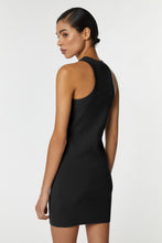 Load image into Gallery viewer, FITTED SLEEVELESS DRESS IN STRETCHY VISCOSE
