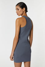 Load image into Gallery viewer, FITTED SLEEVELESS DRESS IN STRETCHY VISCOSE
