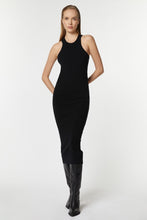 Load image into Gallery viewer, FITTED LONG DRESS IN STRETCHY VISCOSE
