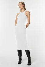 Load image into Gallery viewer, FITTED LONG DRESS IN STRETCHY VISCOSE
