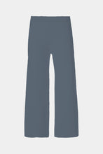 Load image into Gallery viewer, FLARED PANTS IN STRETCHY VISCOSE WITH ELASTICATED WAISTBAND
