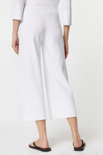 Load image into Gallery viewer, FLARED PANTS IN STRETCHY VISCOSE WITH ELASTICATED WAISTBAND
