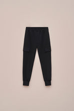 Load image into Gallery viewer, CUFFED JOGGERS WITH SEWN-ON POCKET FLAPS
