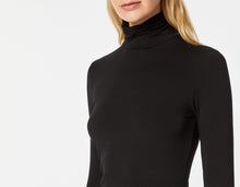 Load image into Gallery viewer, BASIC ROLL-NECK TOP IN STRETCHY VISCOSE JERSEY
