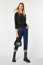 Load image into Gallery viewer, CROPPED CREW NECK SWEATER
