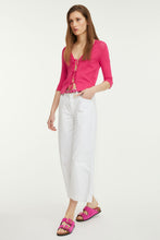 Load image into Gallery viewer, CROPPED CUTWORK CARDIGAN
