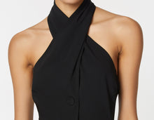 Load image into Gallery viewer, CRISSCROSS DRESS IN STRETCHY VISCOSE CRÊPE
