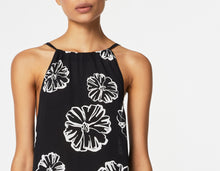 Load image into Gallery viewer, HALTER NECK MAXI DRESS IN FLORAL-PRINTED VISCOSE
