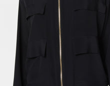 Load image into Gallery viewer, BOYFRIEND JACKET IN CRÊPE DE CHINE
