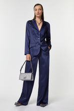 Load image into Gallery viewer, BELTED PANTS IN STRETCHY SATIN
